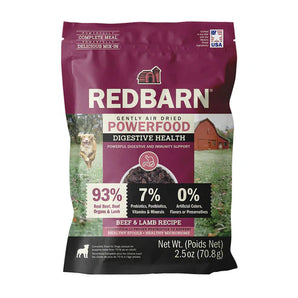 RedBarn Dog Air Dried Beef & Lamb Gut Health 2.5oz Trial