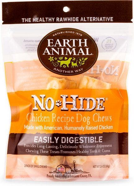 No Hide chicken small 2 pack dog treats