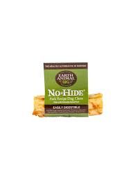 No Hide 4in pork chew dog treats