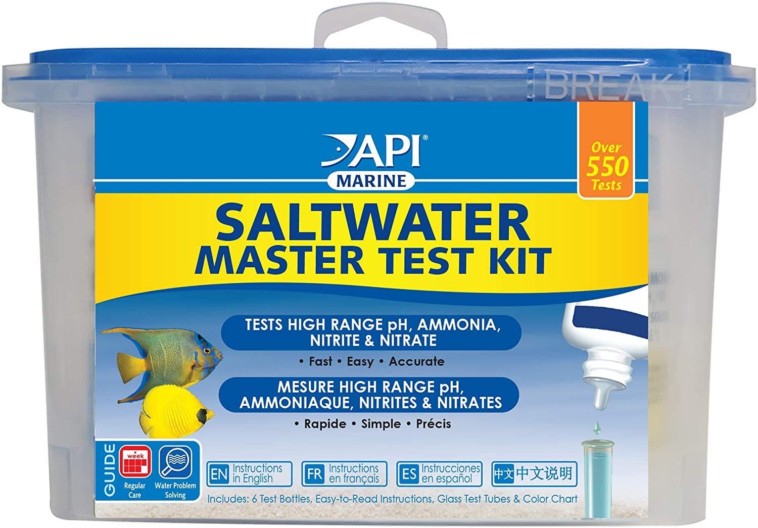 API Master Test Kit - Saltwater