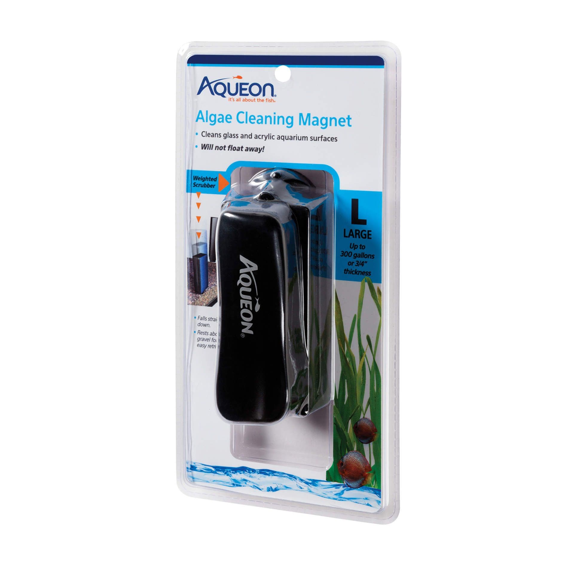 Aqueon algae cleaning magnet large fish