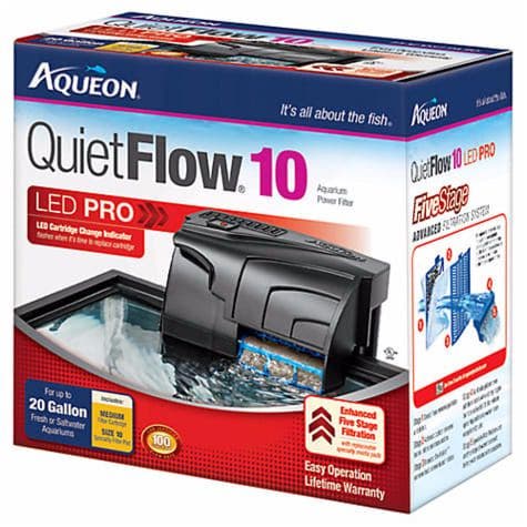 Aqueon power filter 10 fish