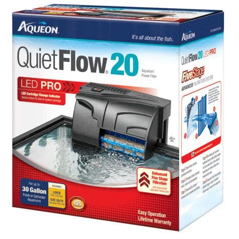Aqueon power filter 20 fish