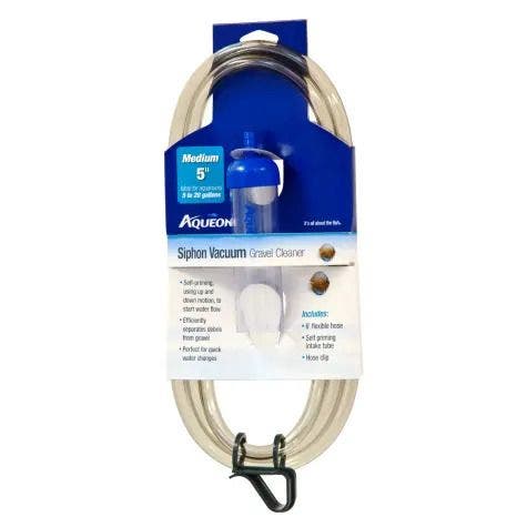 Aqueon siphon vacuum gravel cleaner medium fish