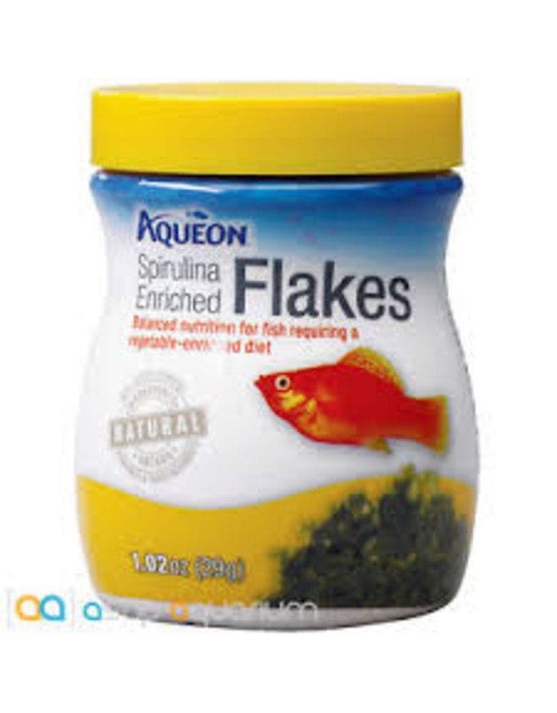 Aqueon spirulina flake 1.02oz fish