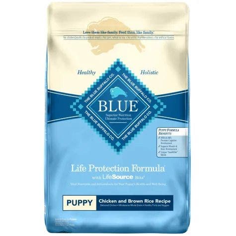 Blue buffalo large breed puppy clearance food