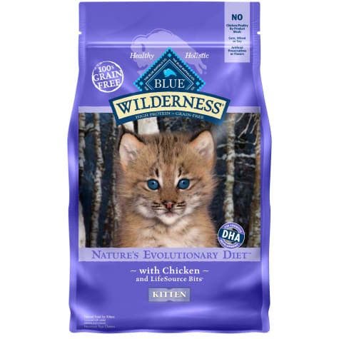 Blue Buffalo Blu Cat 5lb Grain Free Chicken Kitten Cat Food