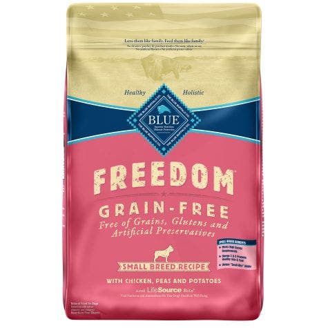 Blue Buffalo Blu Freedom 4lb Chicken Small Breed Dog Food