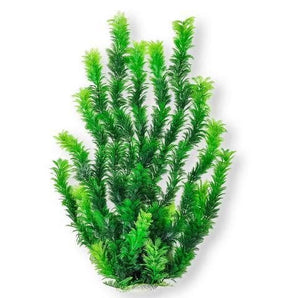 Aquatop Bushy Plant 24in Weighted Base - Green