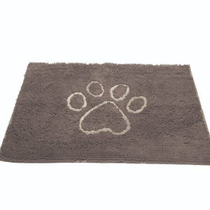Dirty Dog doormat medium mist grey dog
