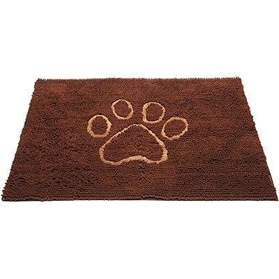 Dirty Dog doormat medium mocha brown dog