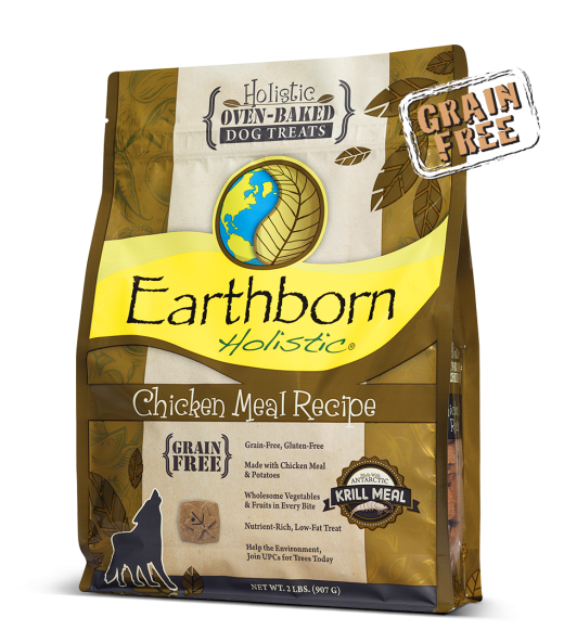 Earthborn Holistic 2lb chicken biscuits dog treats