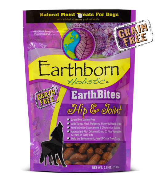 Earthborn Holistic earthbites 7.5oz hip and joint dog treats