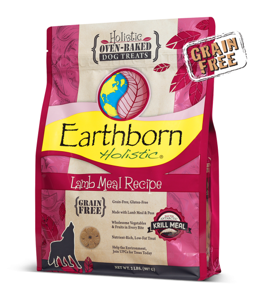 Earthborn Holistic 14oz lamb biscuits dog treats