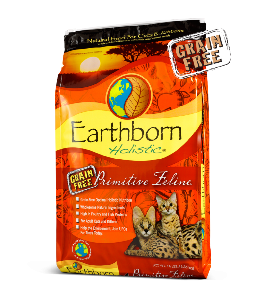Earthborn Holistic 14lb primitive cat food