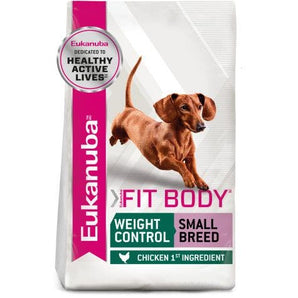 Eukanuba Fit Body Weight Control Small Breed Dry Dog Food, 15 lb