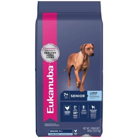 Eukanuba Senior Large Breed Dry Dog Food, 30 lb