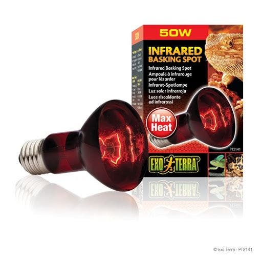 Exo Terra 50W Infrared Basking Lamp