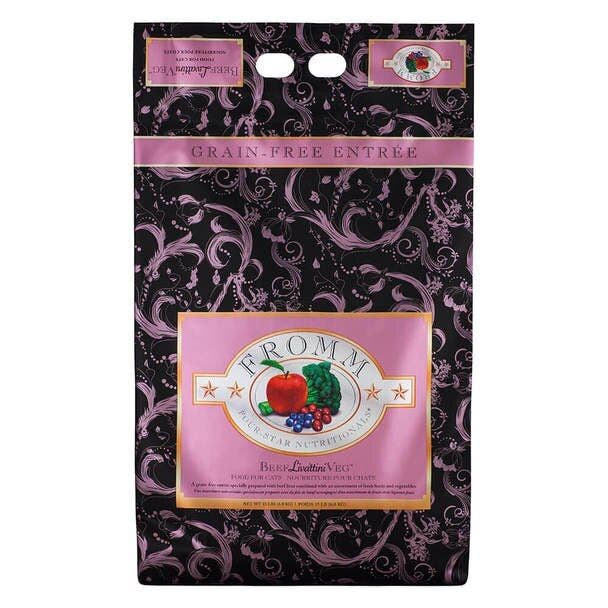 Fromm 5lb Grain Free Beef Livattini Veg Cat Food