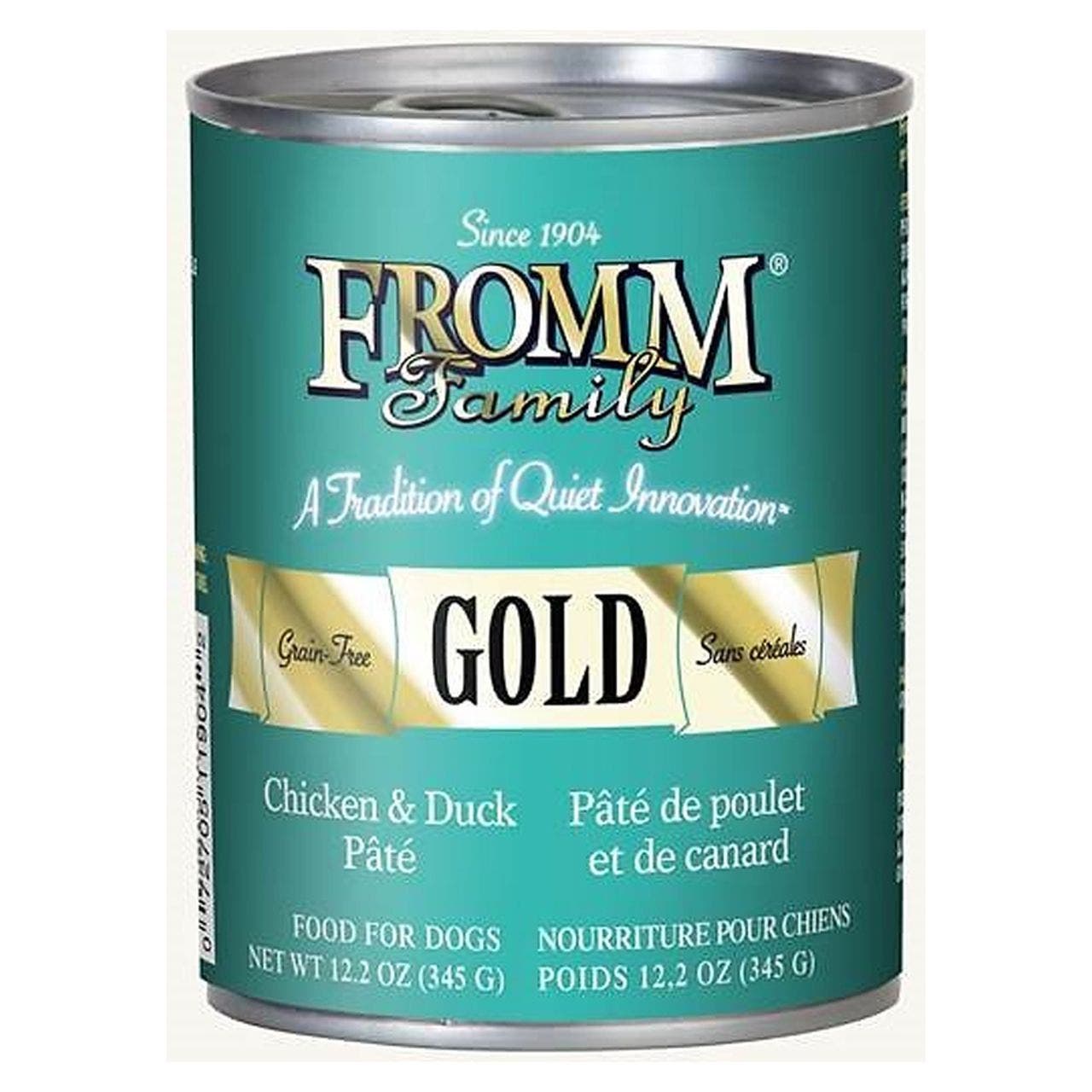 Fromm 12.2oz Gold Chicken Duck Dog Food