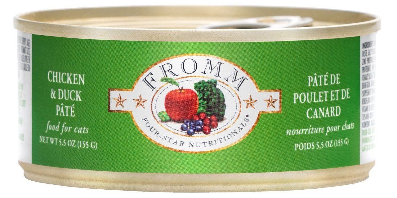 Fromm Cat 5.5oz Chicken & Duck Pâté Cat Food