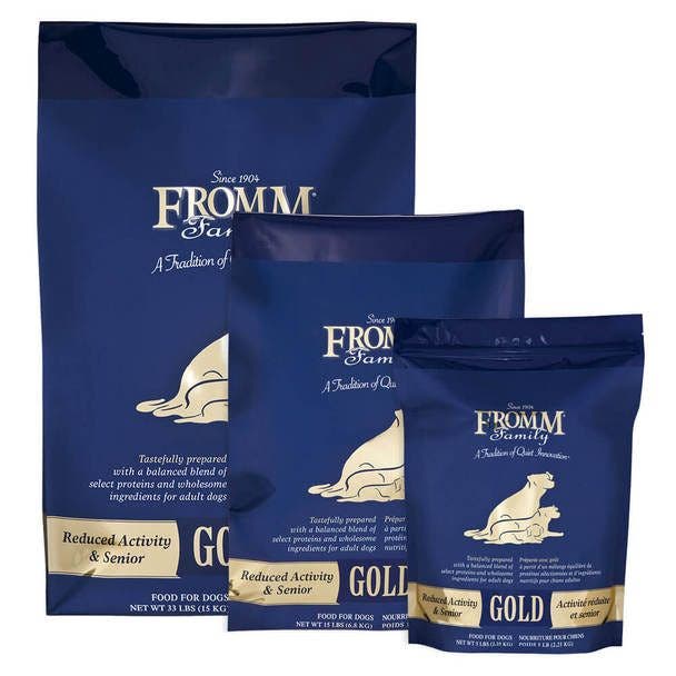 Fromm 4lb Grain Free Gold Senior Dog Food