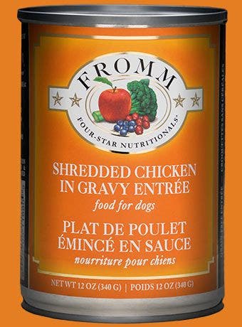 Fromm 12oz Shredded Chicken in Gravy Entrée Dog Food