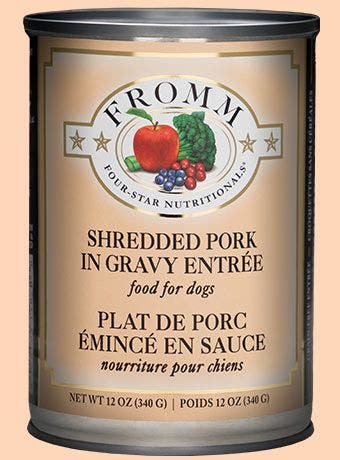 Fromm 12oz Shredded Pork in Gravy Entrée Dog Food