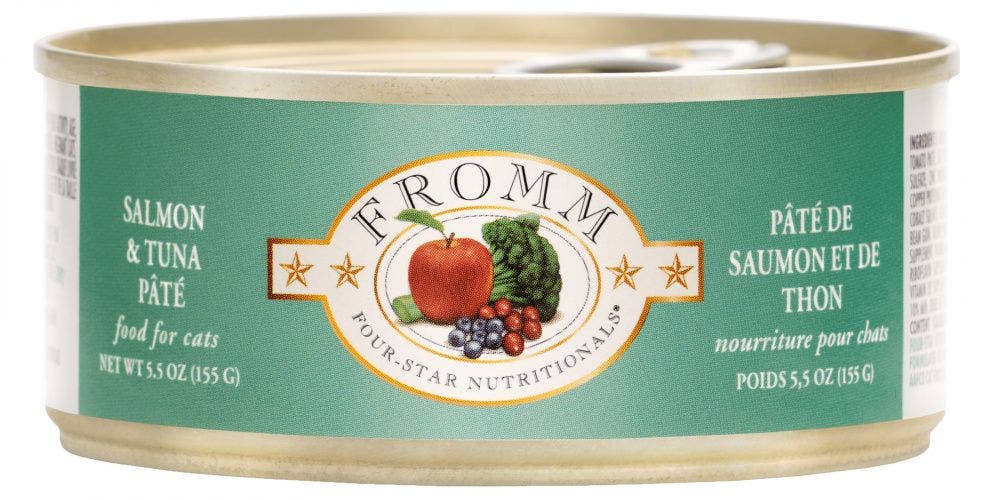 Fromm Cat 5.5oz Salmon & Tuna Cat Pâté Food