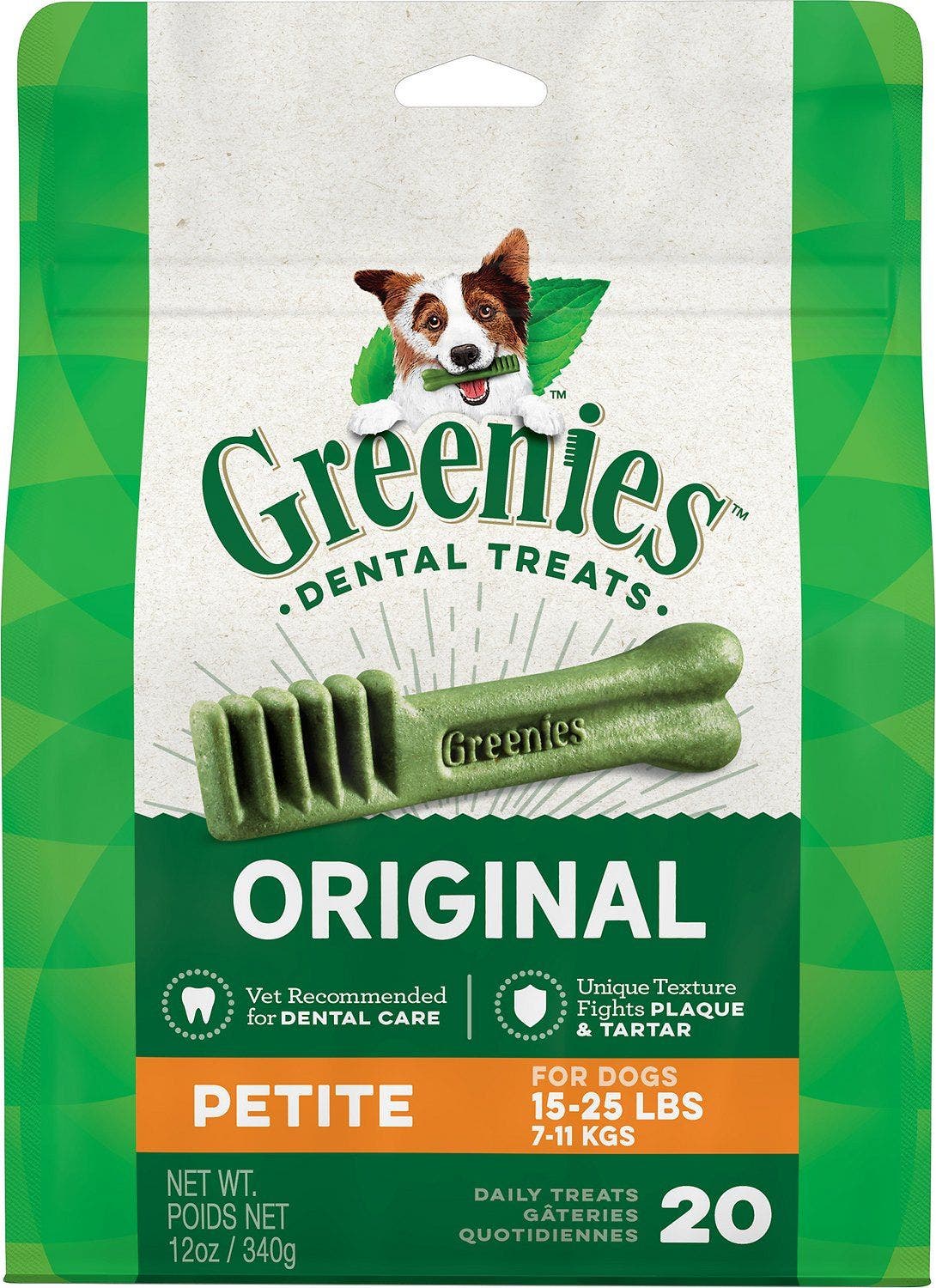 Greenies 27oz Petite Dog Treat Dental Tub