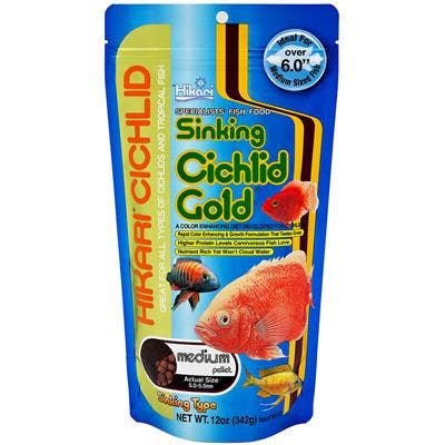 Hikari Sinking Cichlid Gold/Medium 12oz