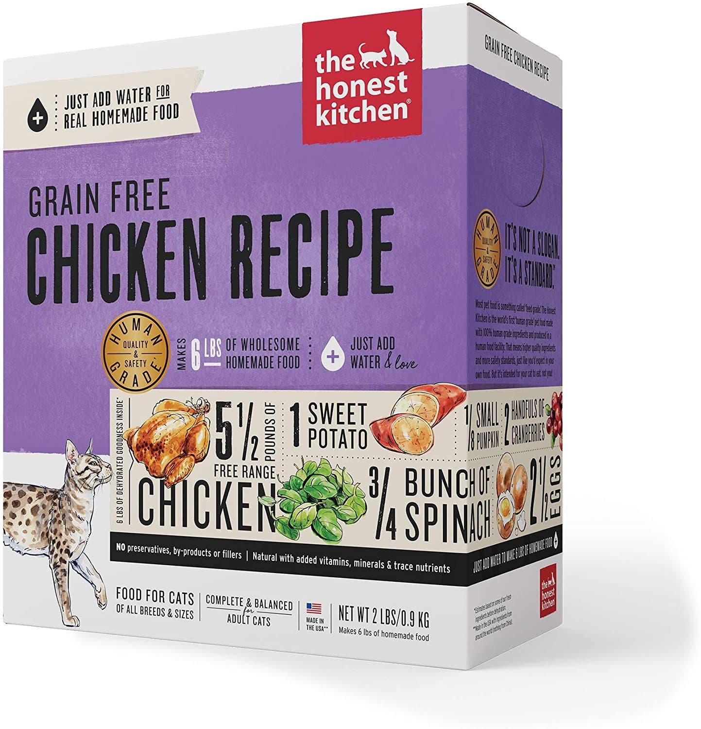 Honest Kitchen Cat 4lb Grain Free Chicken