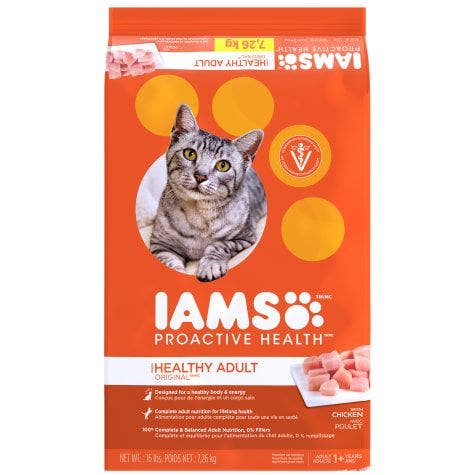 Iams Cat 16lb Original Chicken Cat Food
