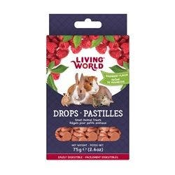 Living World small animal raspberry drops 2.6oz