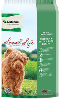 Loyall Life Adult Large Breed Chicken and Brown Rice Dog Food 40lb