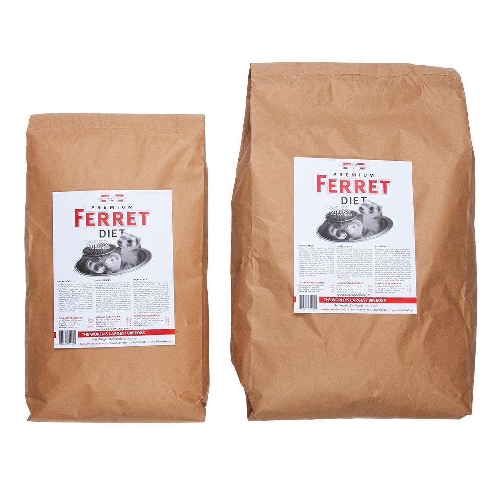 Marshalls 18lb Premium Ferret Diet