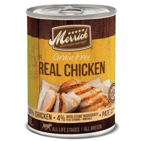 Merrick 12.7oz grain free chicken