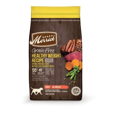 Merrick 12lb grain free healthy weight