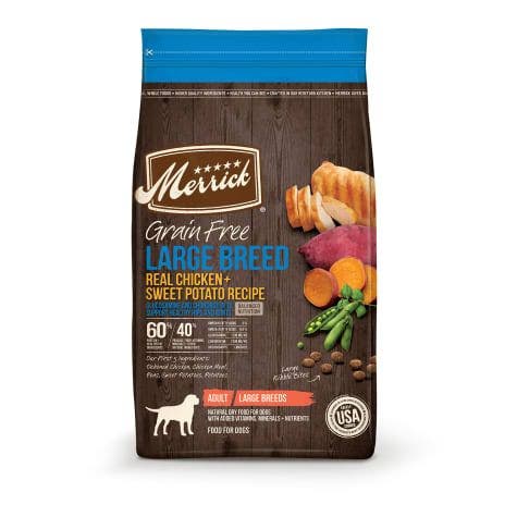Merrick 22lb grain free large breed