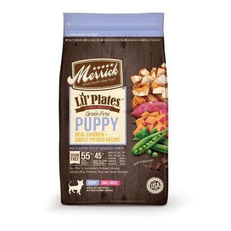 Merrick grain free puppy lil plates chicken