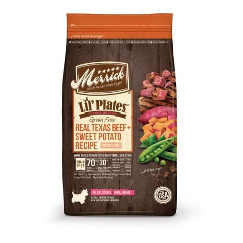 Merrick 4lb lil plates grain free beef