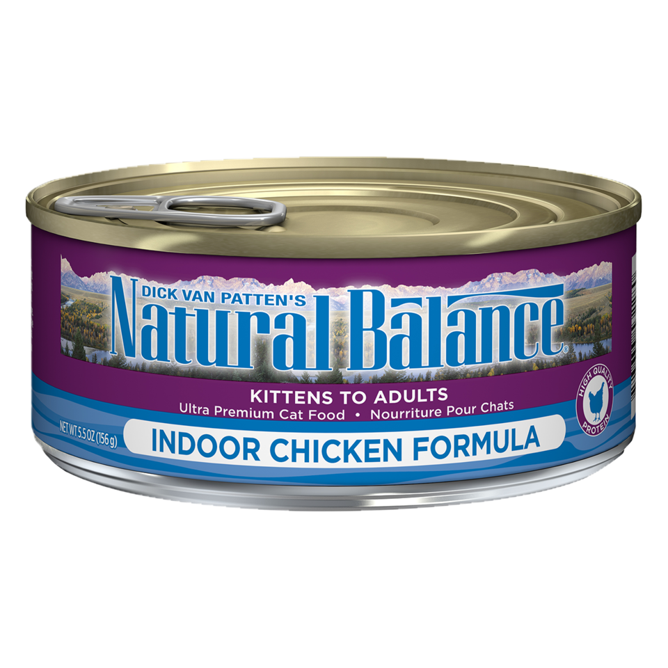 Natural Balance 5.5oz indoor cat food