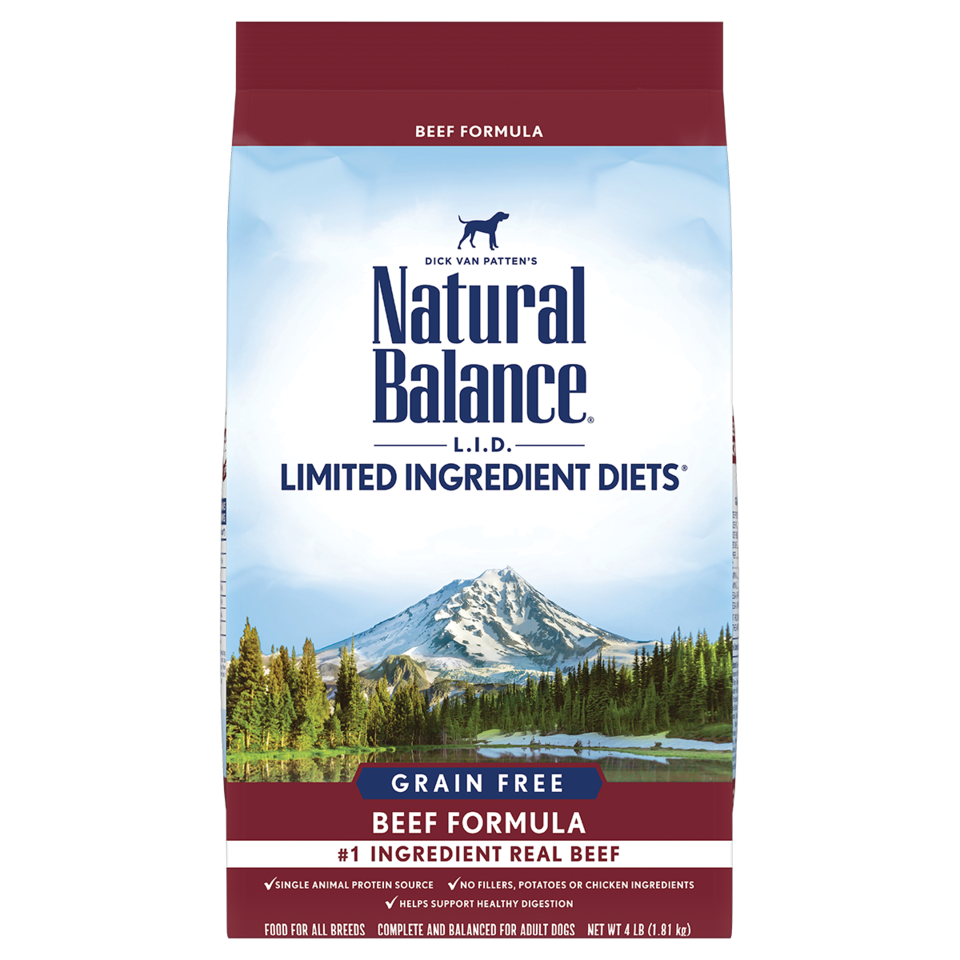 Limited ingredient best sale beef dog food