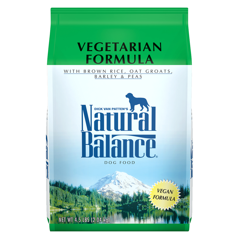 Natural Balance Vegetarian Formula Dry Dog Food 4.5lb