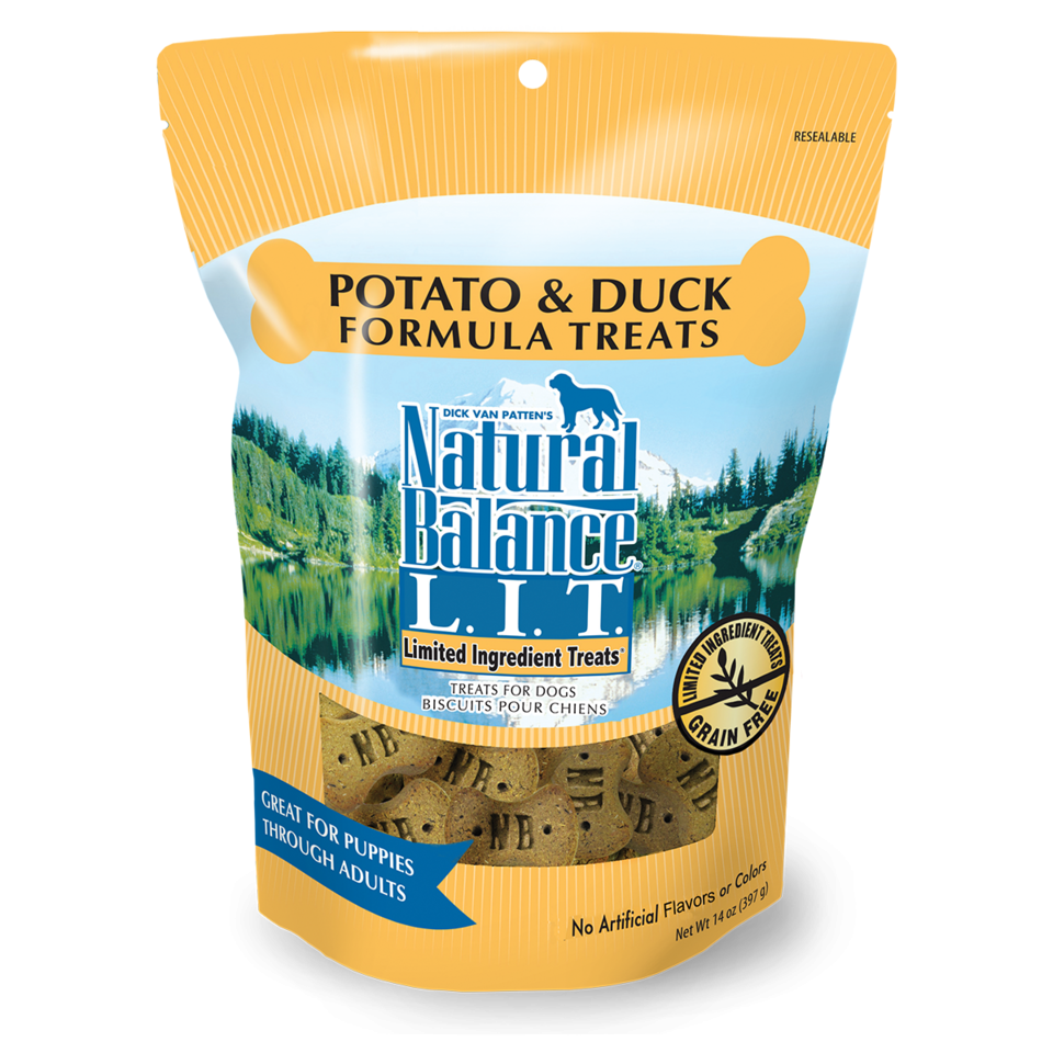Natural Balance Limited Ingredient Diet 8oz Potato Duck Biscuits Dog Treats