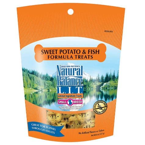 Natural Balance Limited Ingredient Diet 14oz Potato Fish Biscuits Dog Treats