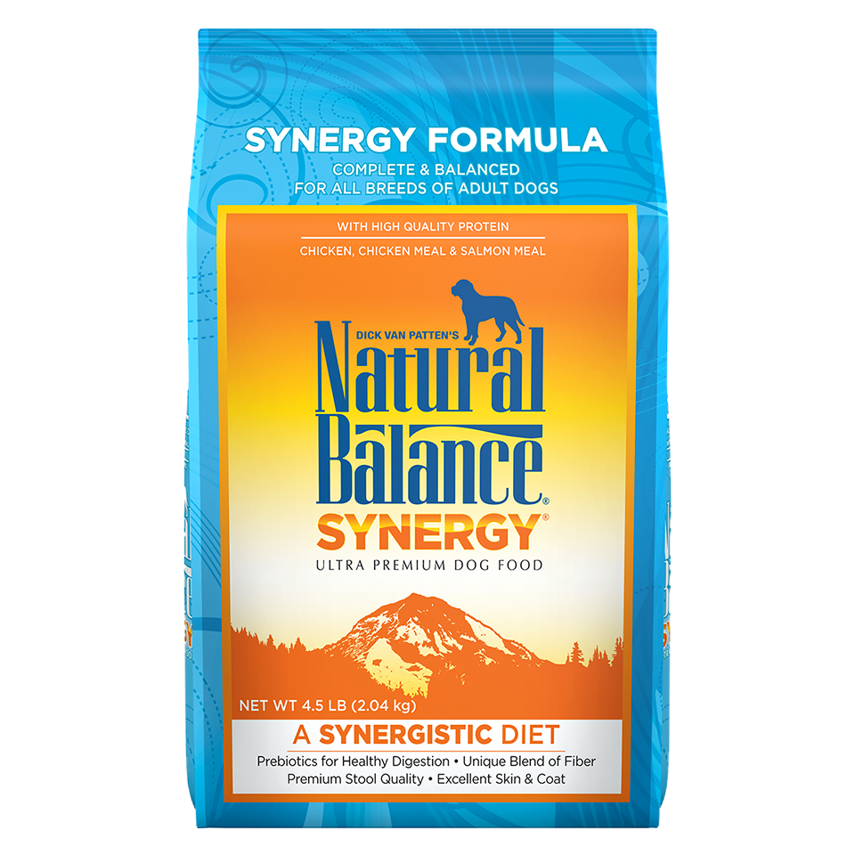 Natural Balance 26lb synergy ultra dog food