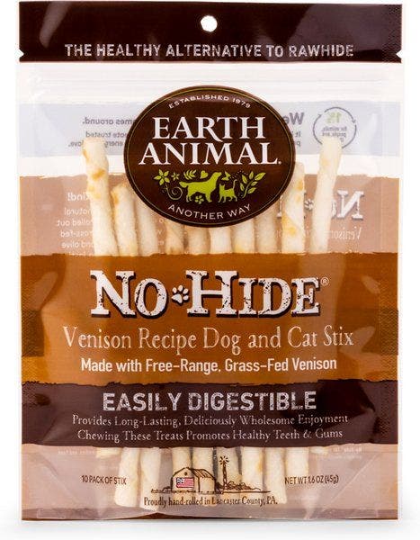 No Hide venison stix 10 pack dog treats