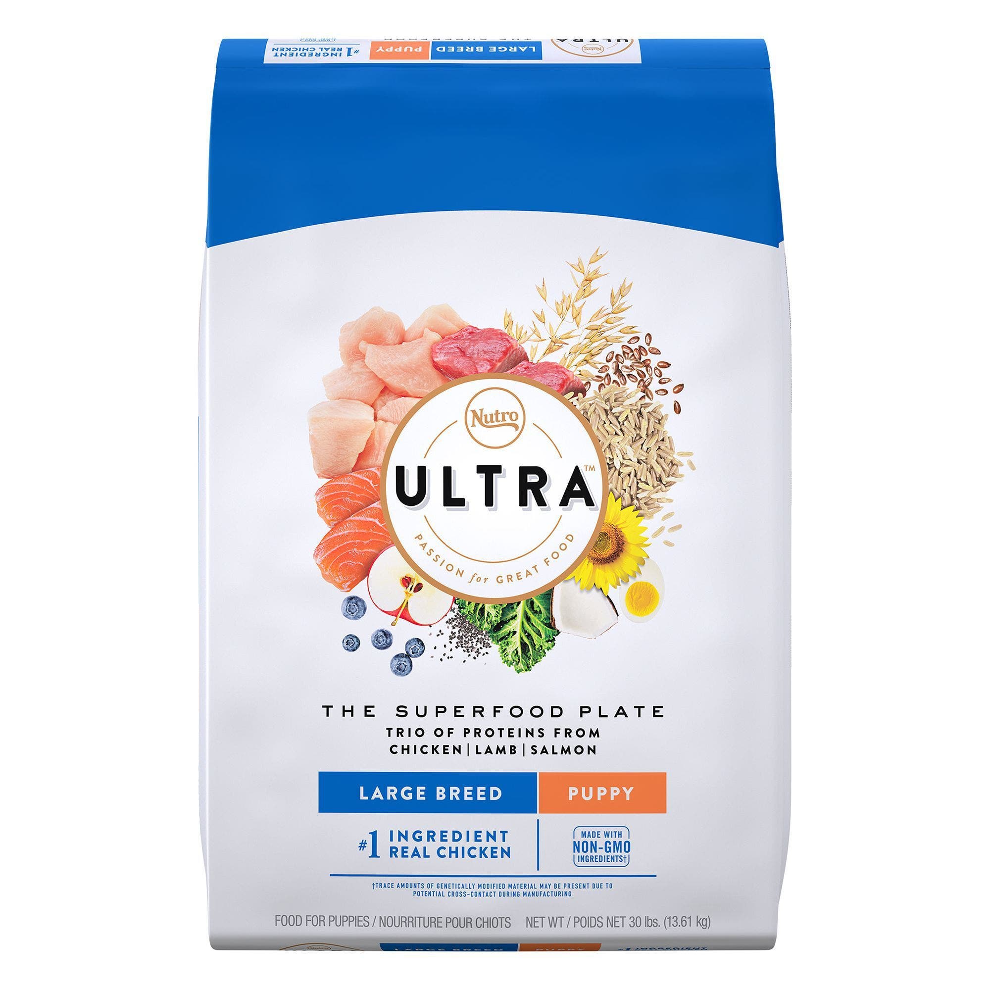 Nutro Ultra 30lb Puppy Large Breed Dog Food