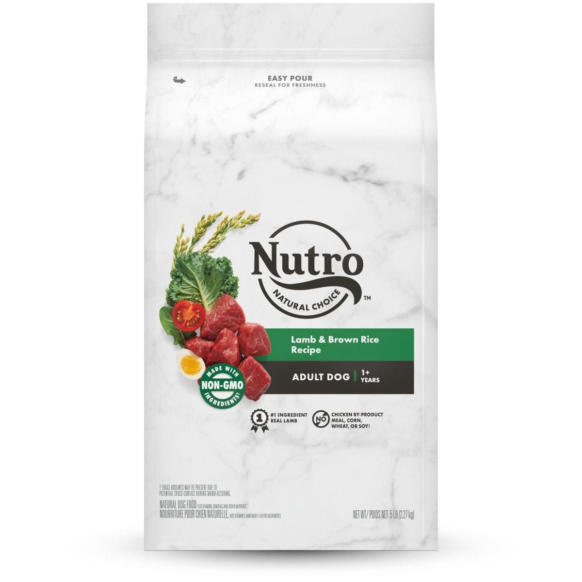 Nutro 30lb Wholesome Lamb Rice Dog Food